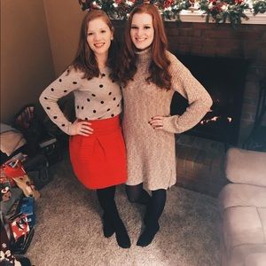 Tan Turtleneck Dress from American Eagle